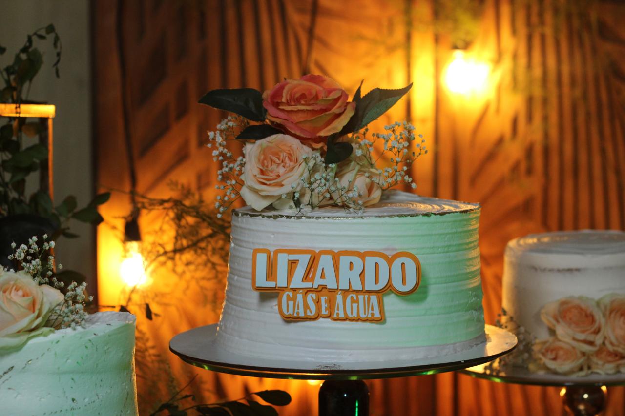 Identidade visual da Lizardo Gás e Água